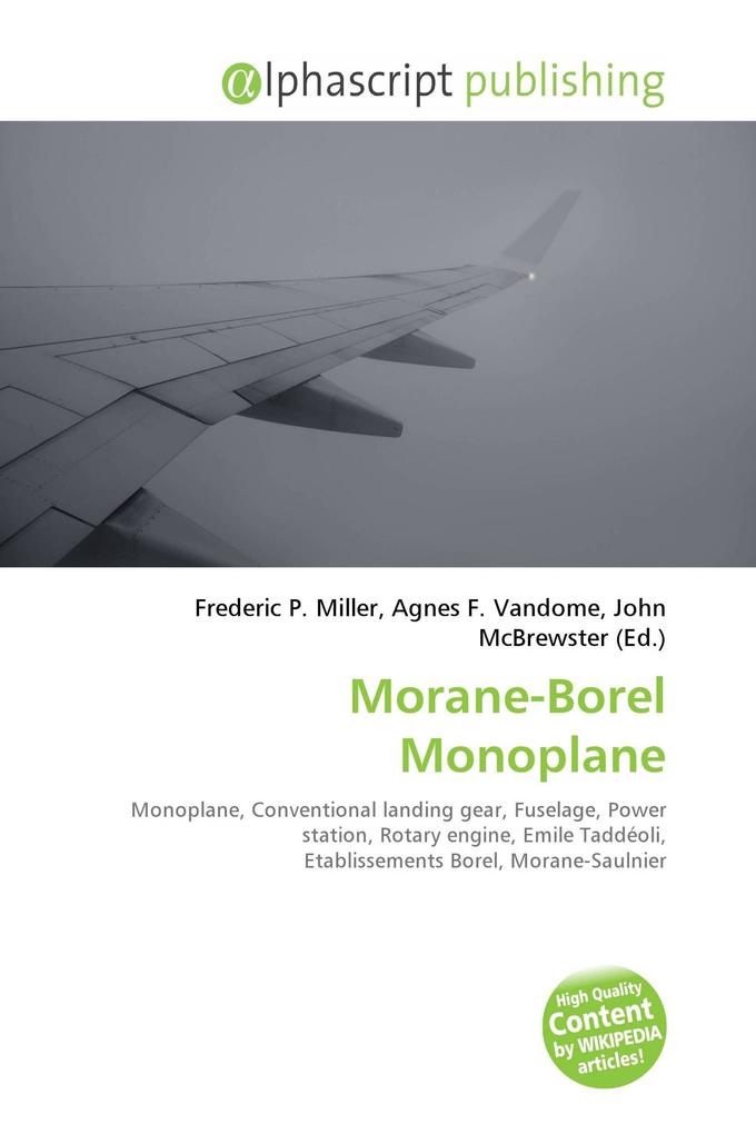 Morane-Borel Monoplane