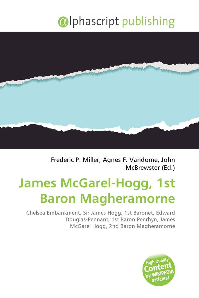 James McGarel-Hogg 1st Baron Magheramorne