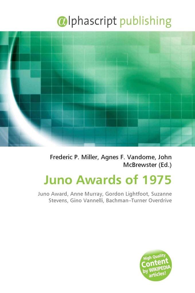 Juno Awards of 1975