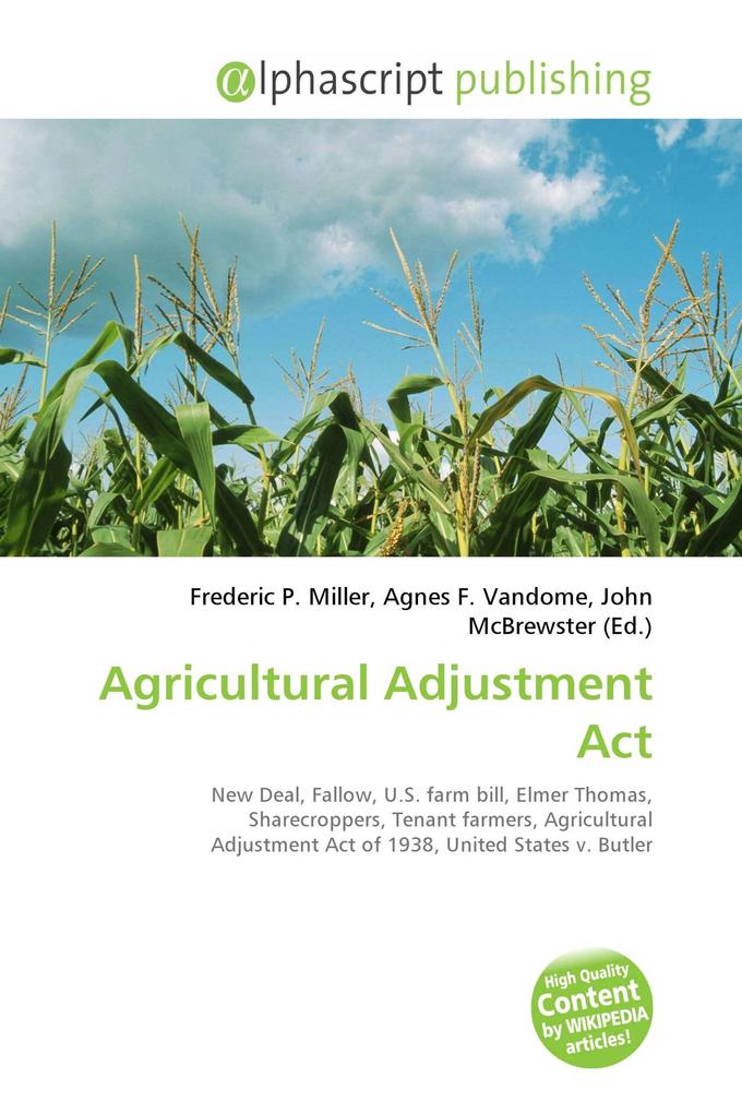 Agricultural Adjustment Act