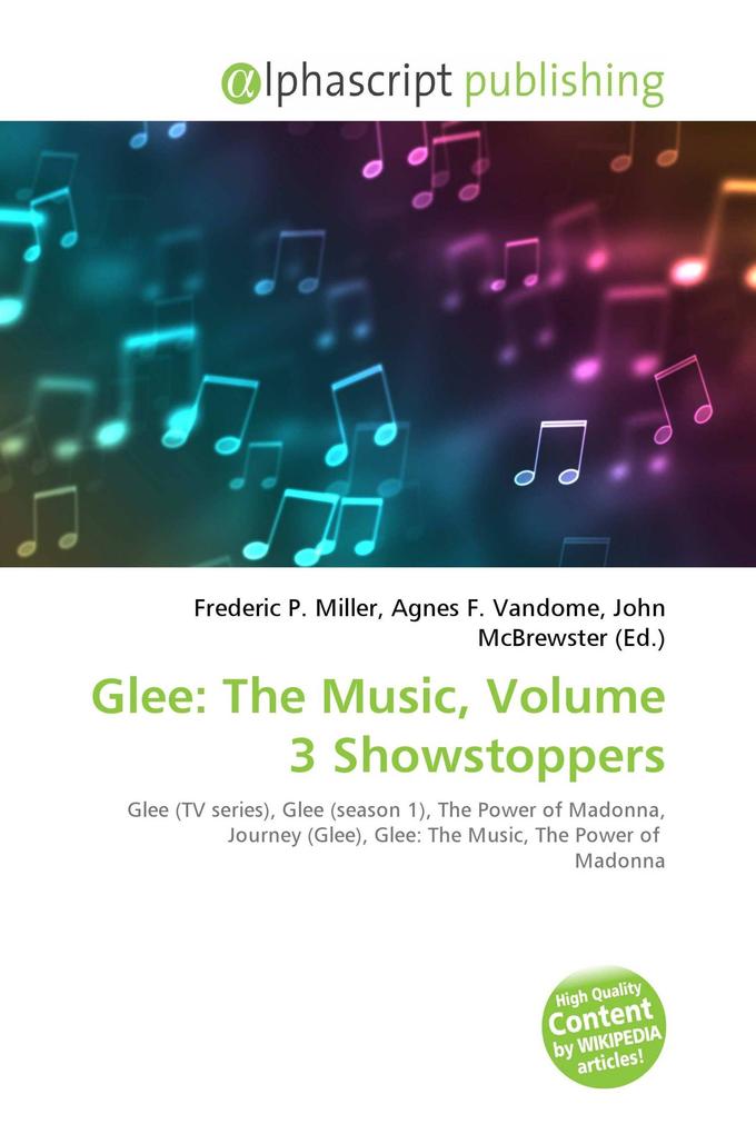 Glee: The Music Volume 3 Showstoppers