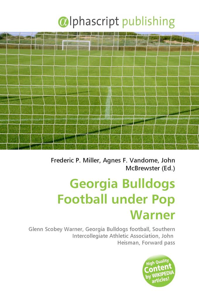 Georgia Bulldogs Football under Pop Warner
