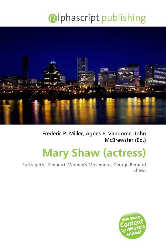 Mary Shaw (actress)