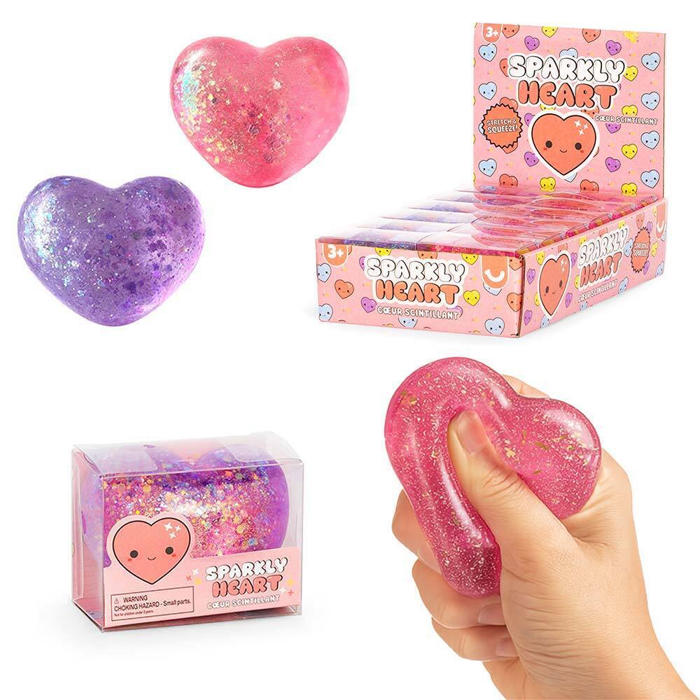 Sparkly Sugar Squishy Heart Farbe nicht wählbar