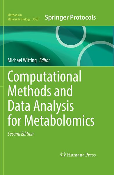 Computational Methods and Data Analysis for Metabolomics