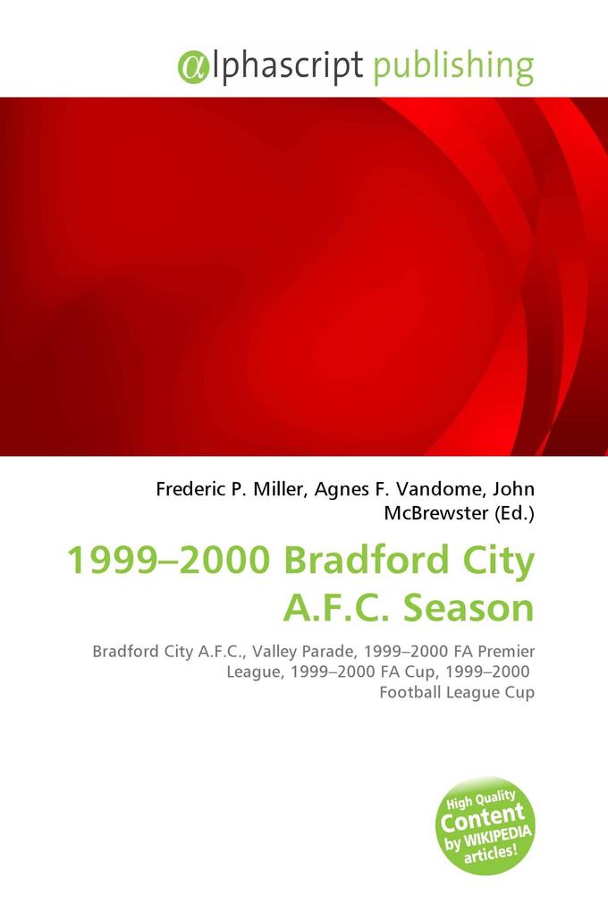 1999-2000 Bradford City A.F.C. Season