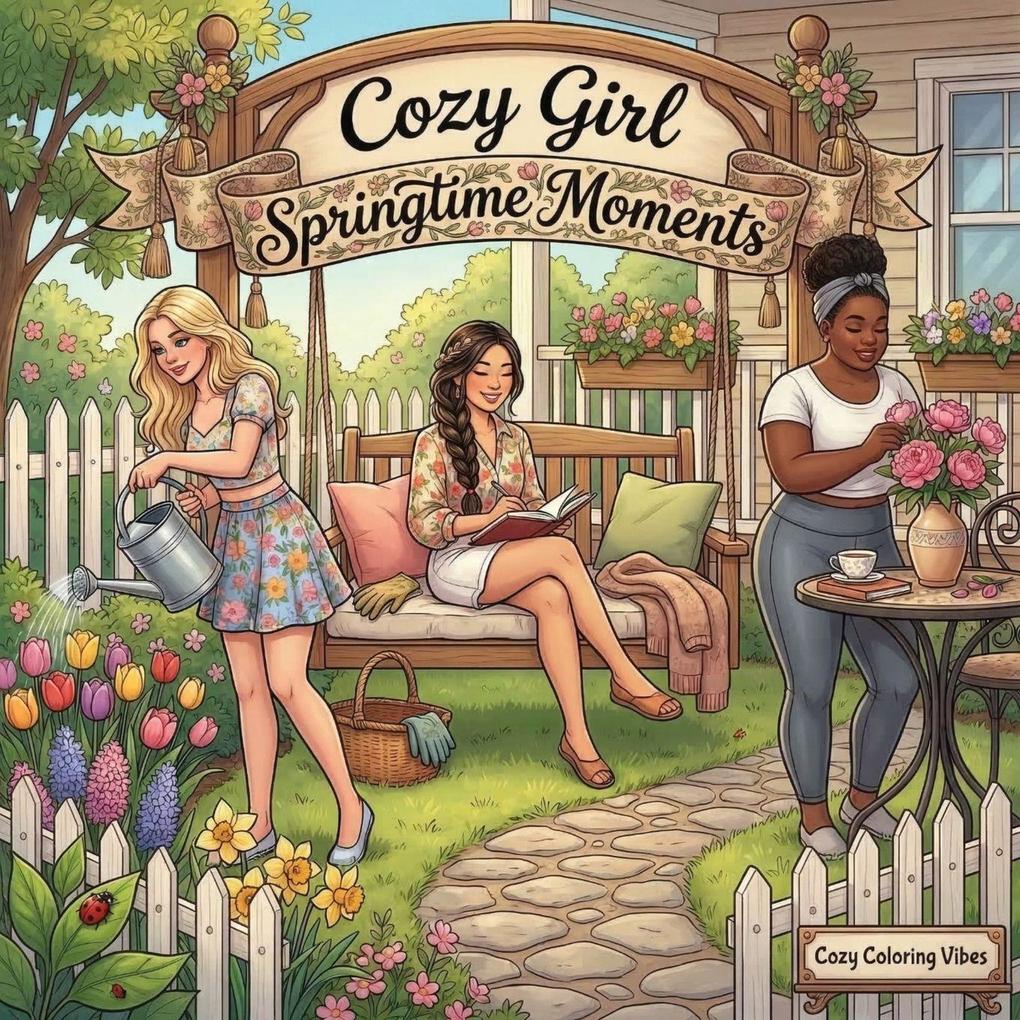 Cozy Girl Springtime Moments