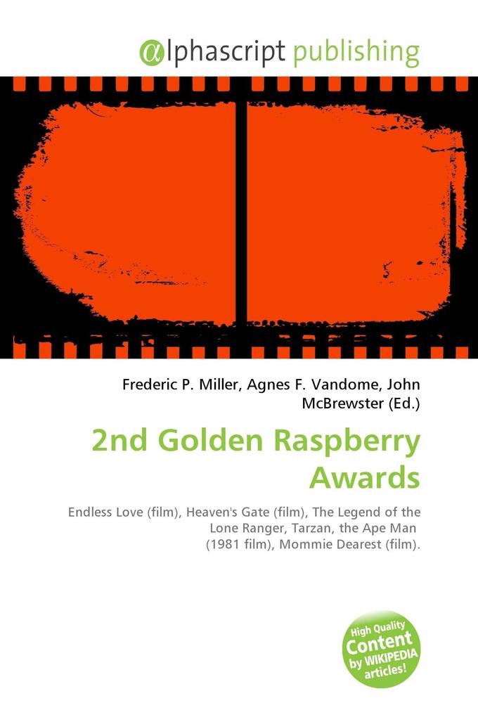2nd Golden Raspberry Awards
