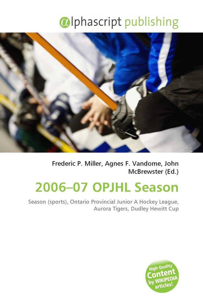 2006-07 OPJHL Season