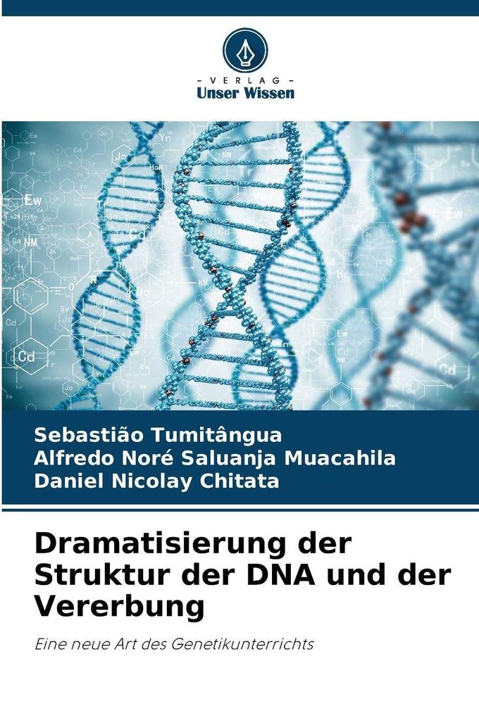 Dramatisierung der Struktur der DNA und der Vererbung