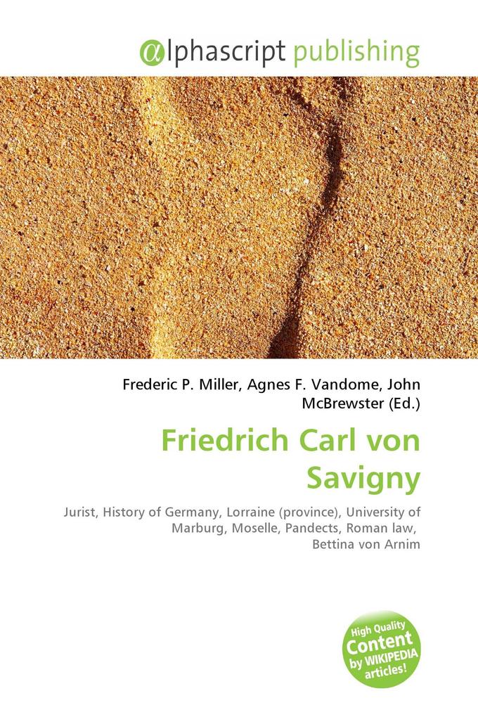 Friedrich Carl von Savigny