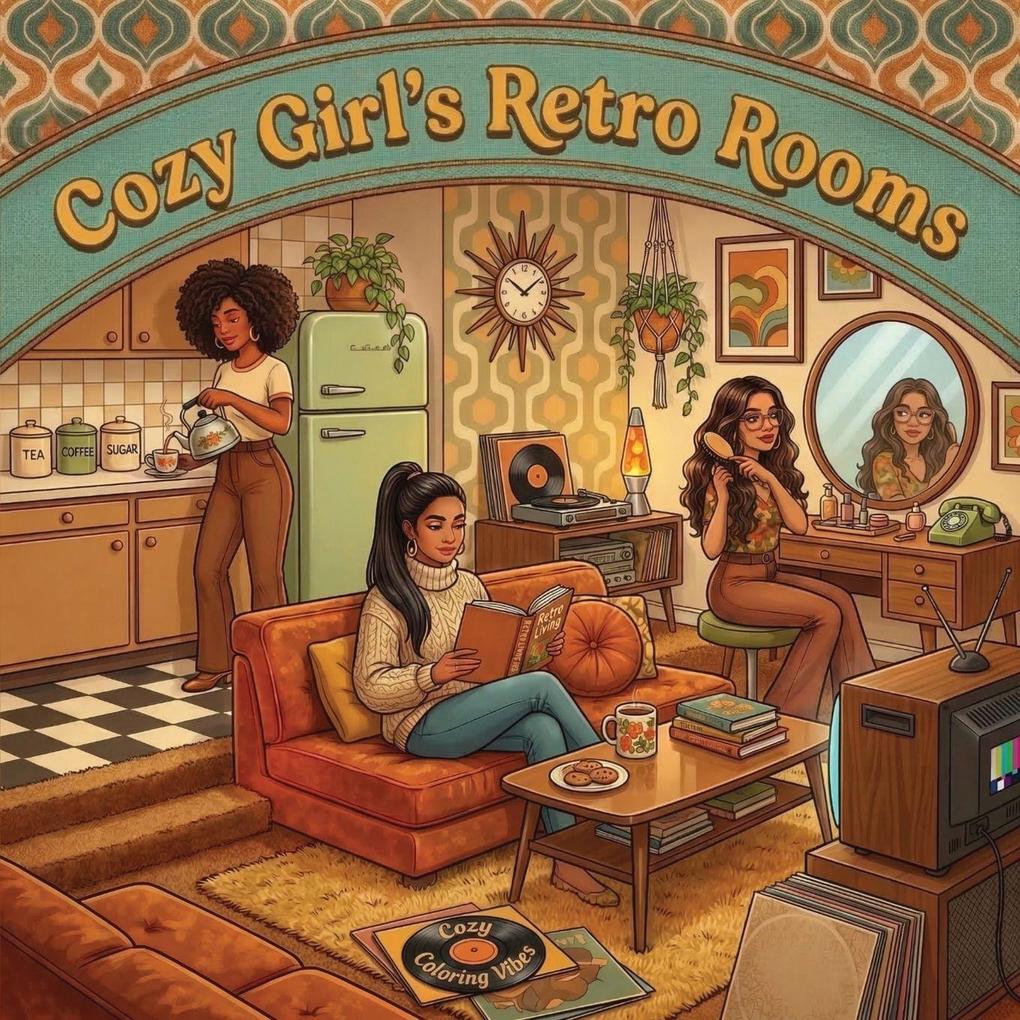 Cozy Girl's Retro Rooms