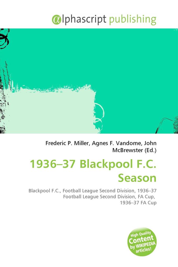1936-37 Blackpool F.C. Season
