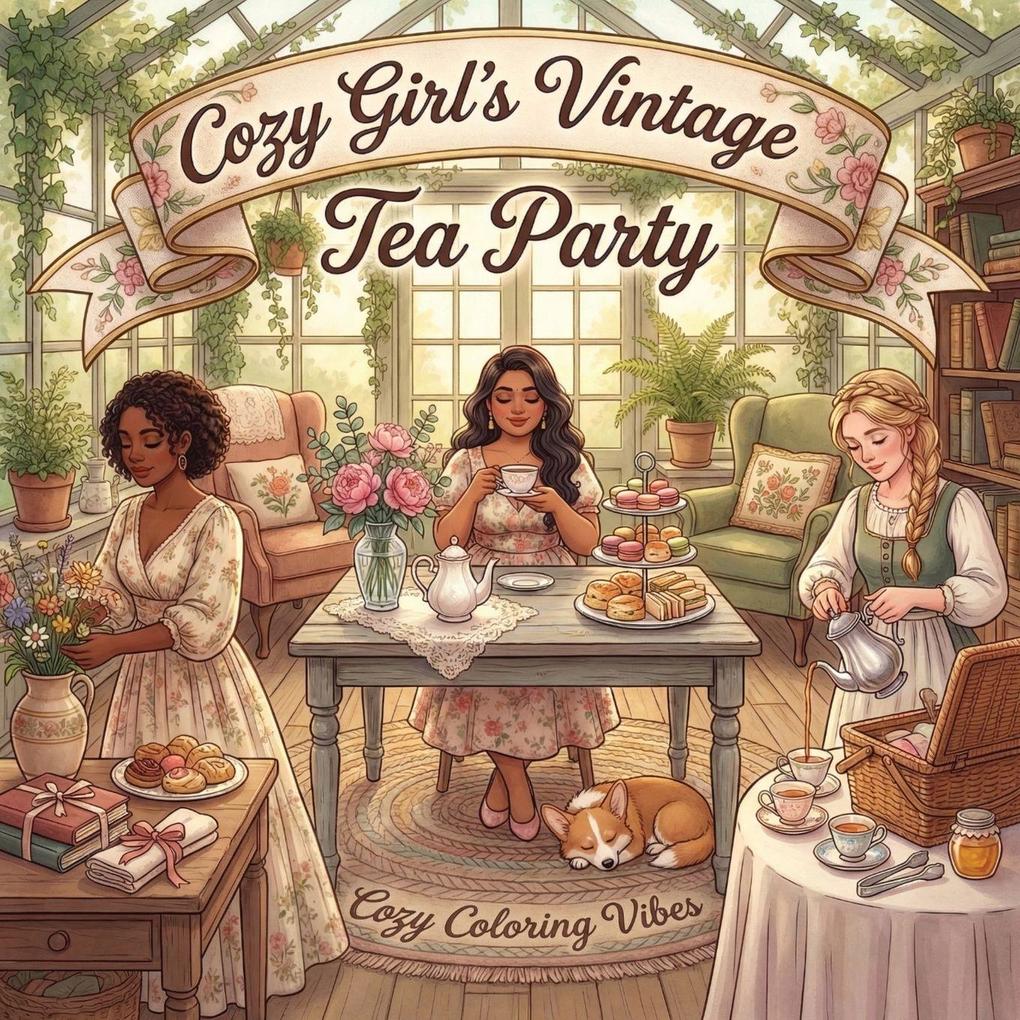 Cozy Girl's Vintage Tea Party