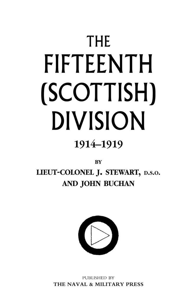 Fifteenth (Scottish) Division 1914-1919