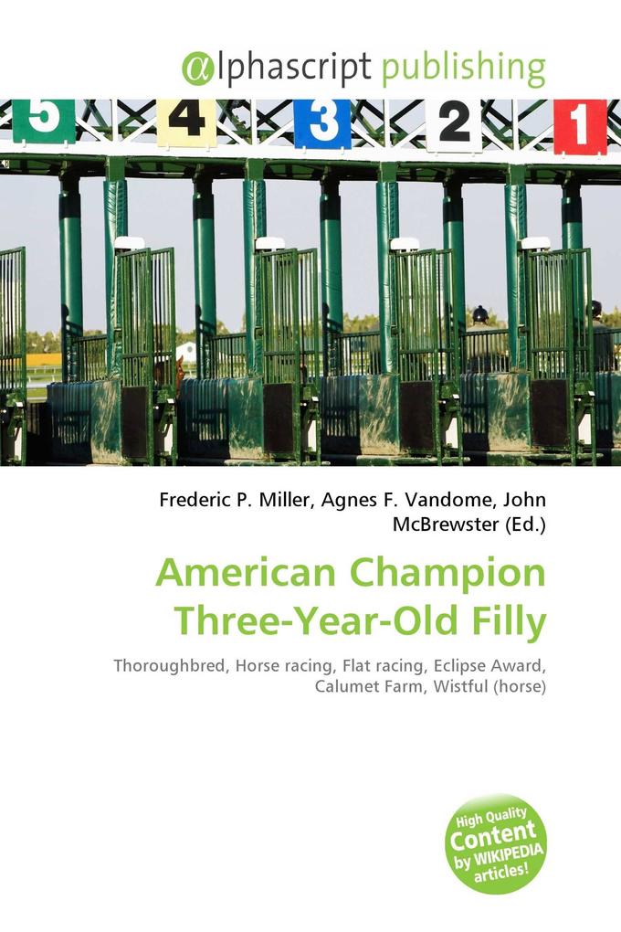 American Champion Three-Year-Old Filly