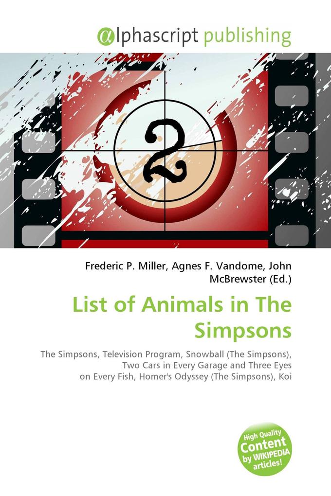 List of Animals in The Simpsons