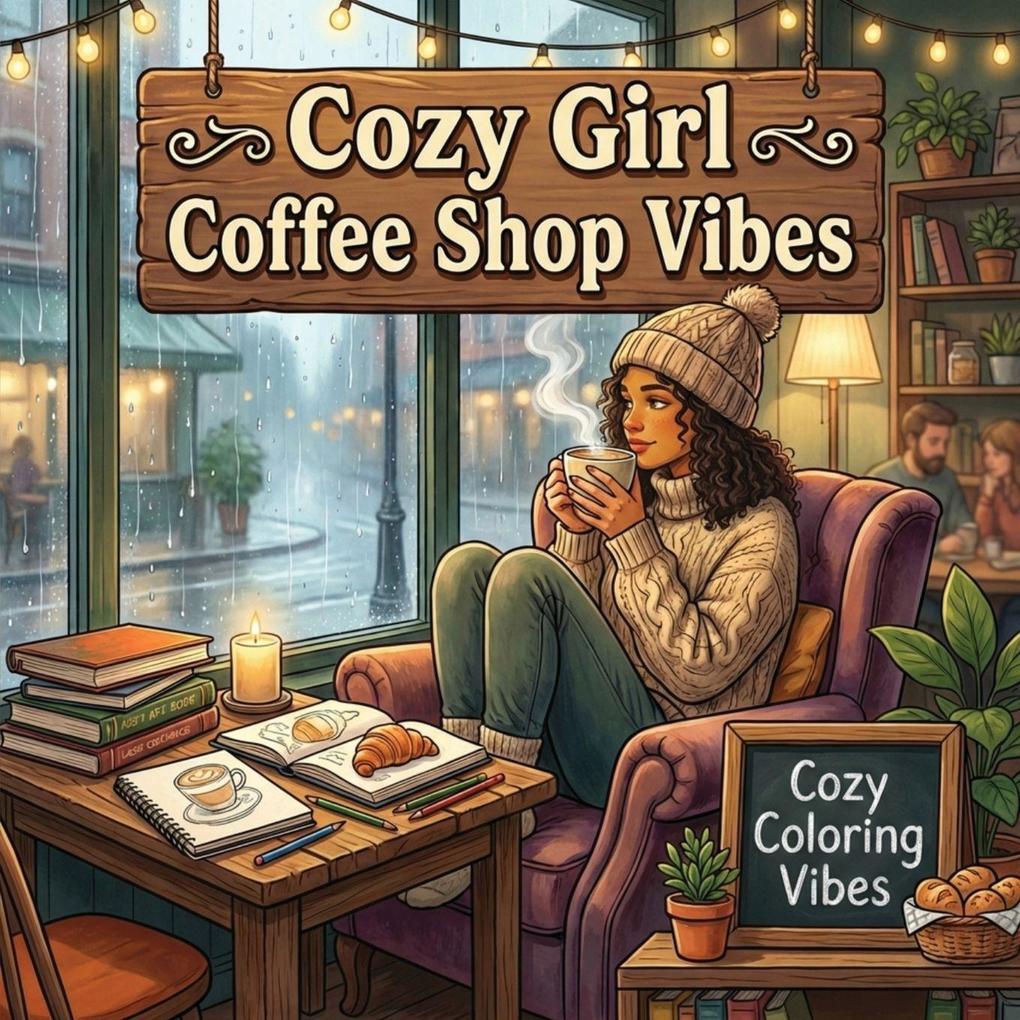 Cozy Girl Coffee Shop Vibes