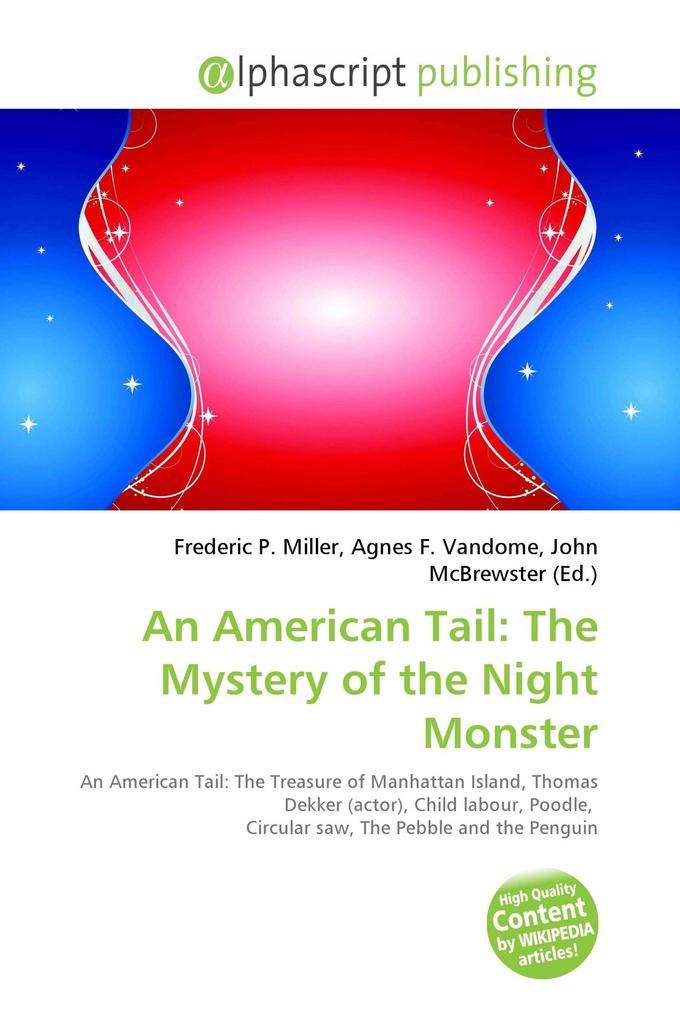 An American Tail: The Mystery of the Night Monster