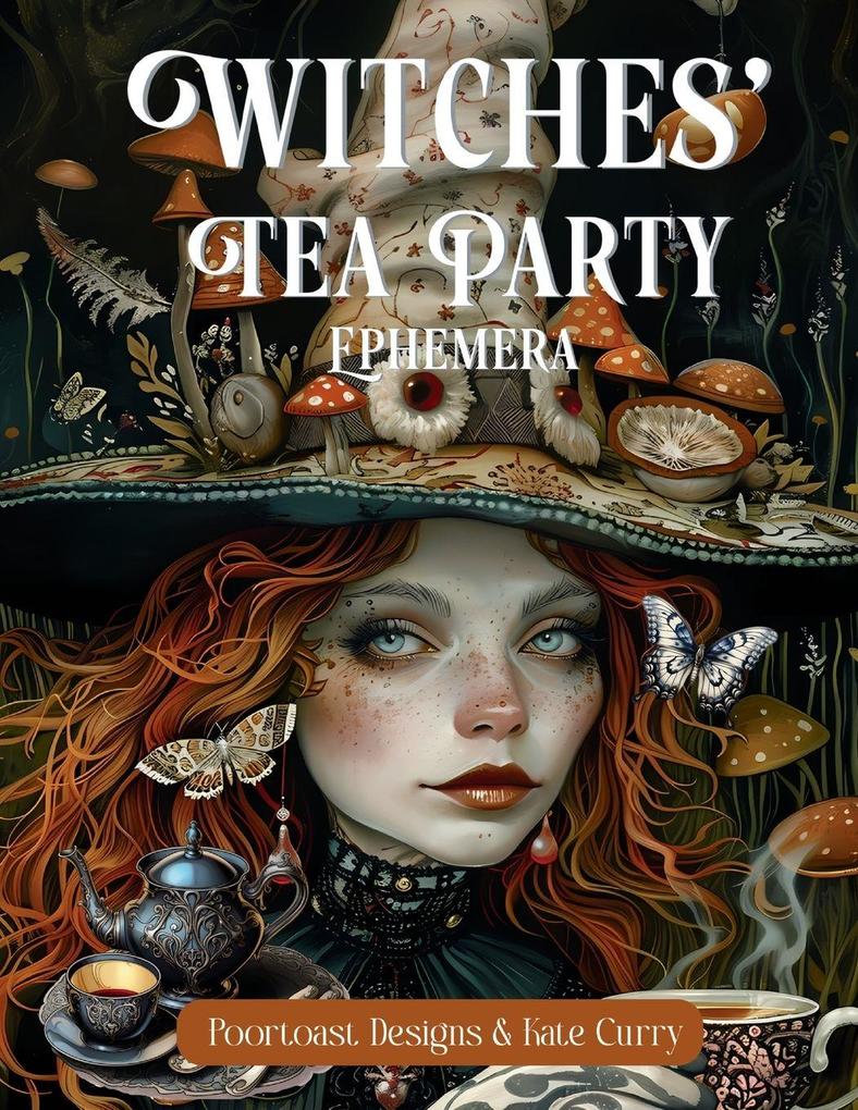 Witches' Tea Party Ephemera Book