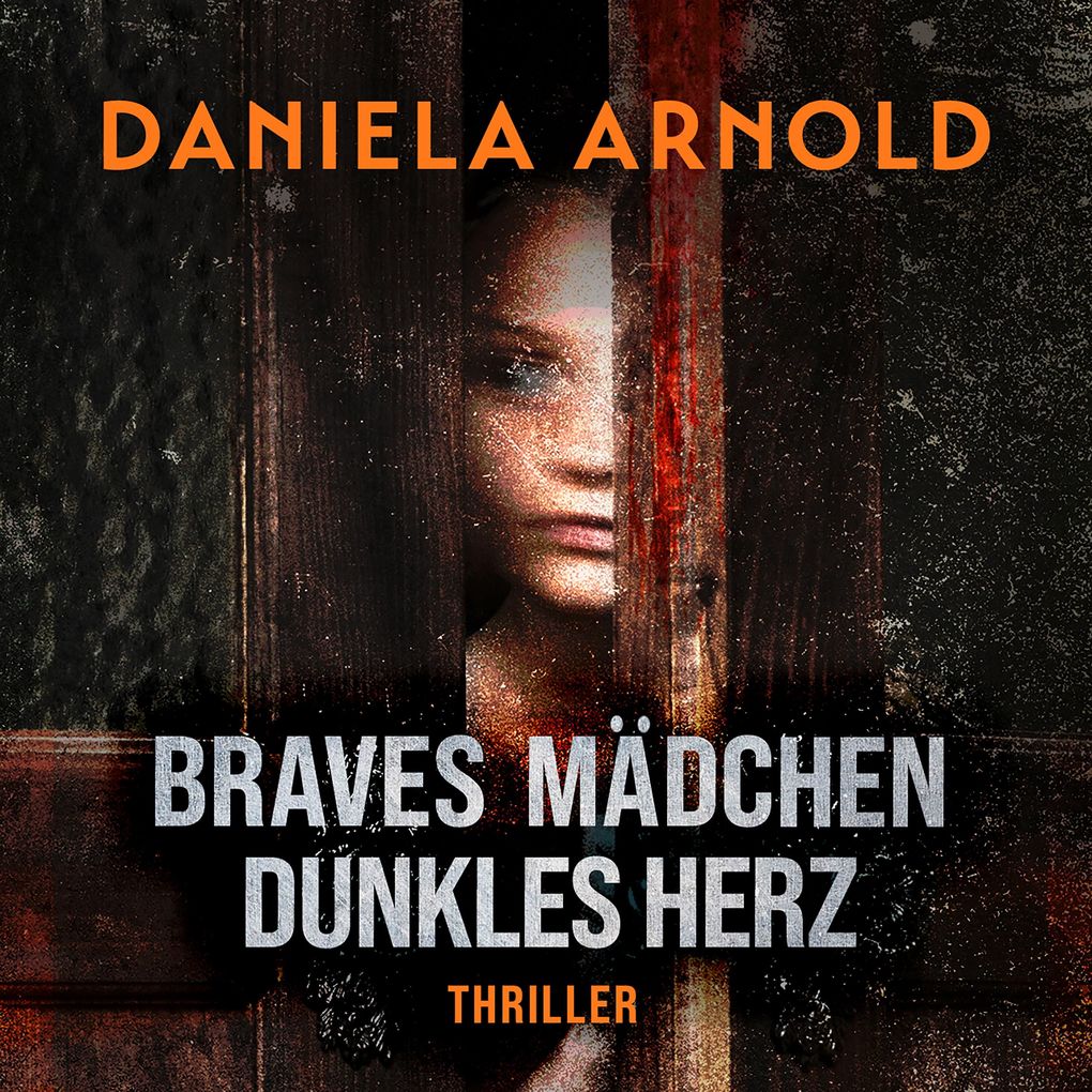 Braves Mädchen dunkles Herz