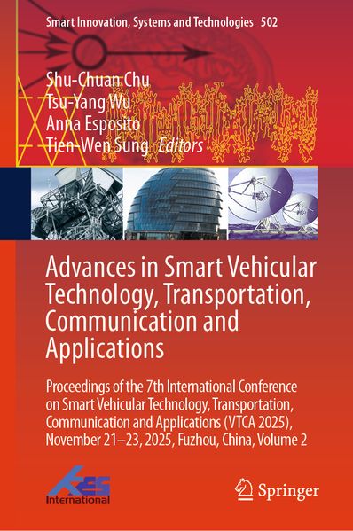Advances in Smart Vehicular Technology Transportation Communication and Applications