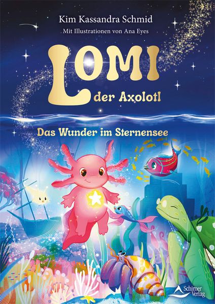 Lomi der Axolotl