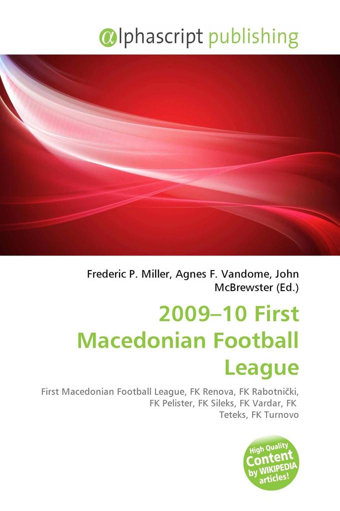 2009-10 First Macedonian Football League
