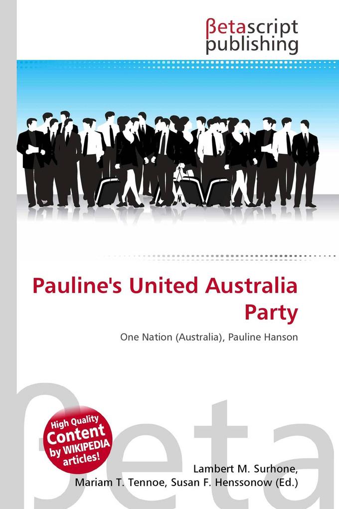 Pauline's United Australia Party