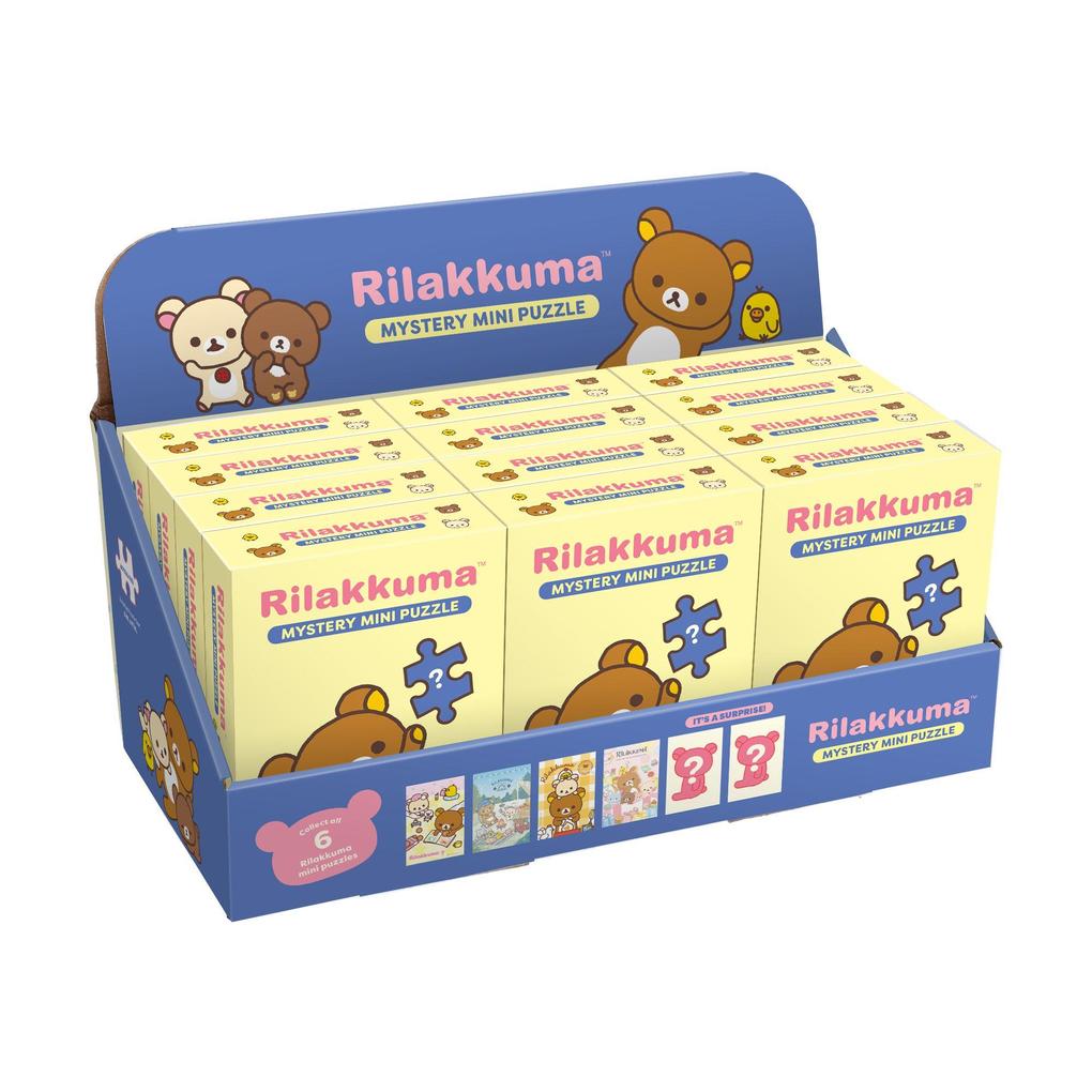 Rilakkuma Mystery Mini Puzzle 12-unit CDU