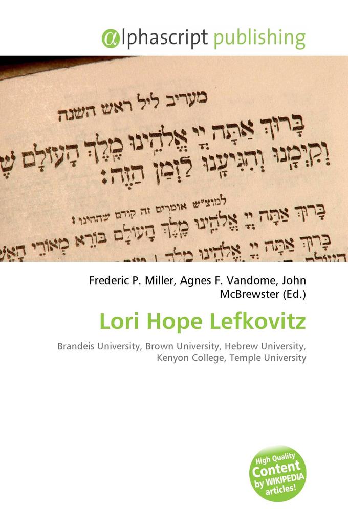 Lori Hope Lefkovitz