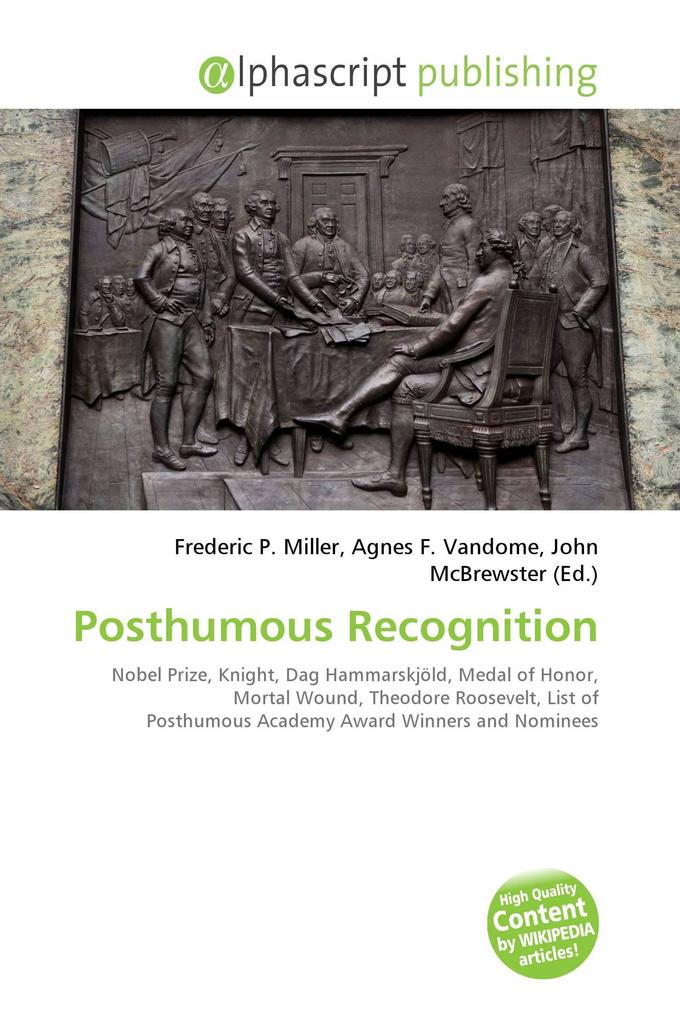 Posthumous Recognition