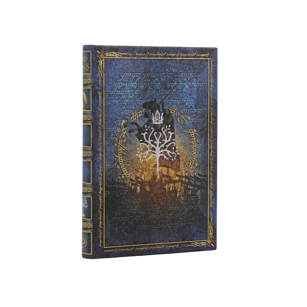 The Crown Reclaimed (The Lord of the Rings Collection) Journal Mini Lined (Elastic Band Closure)