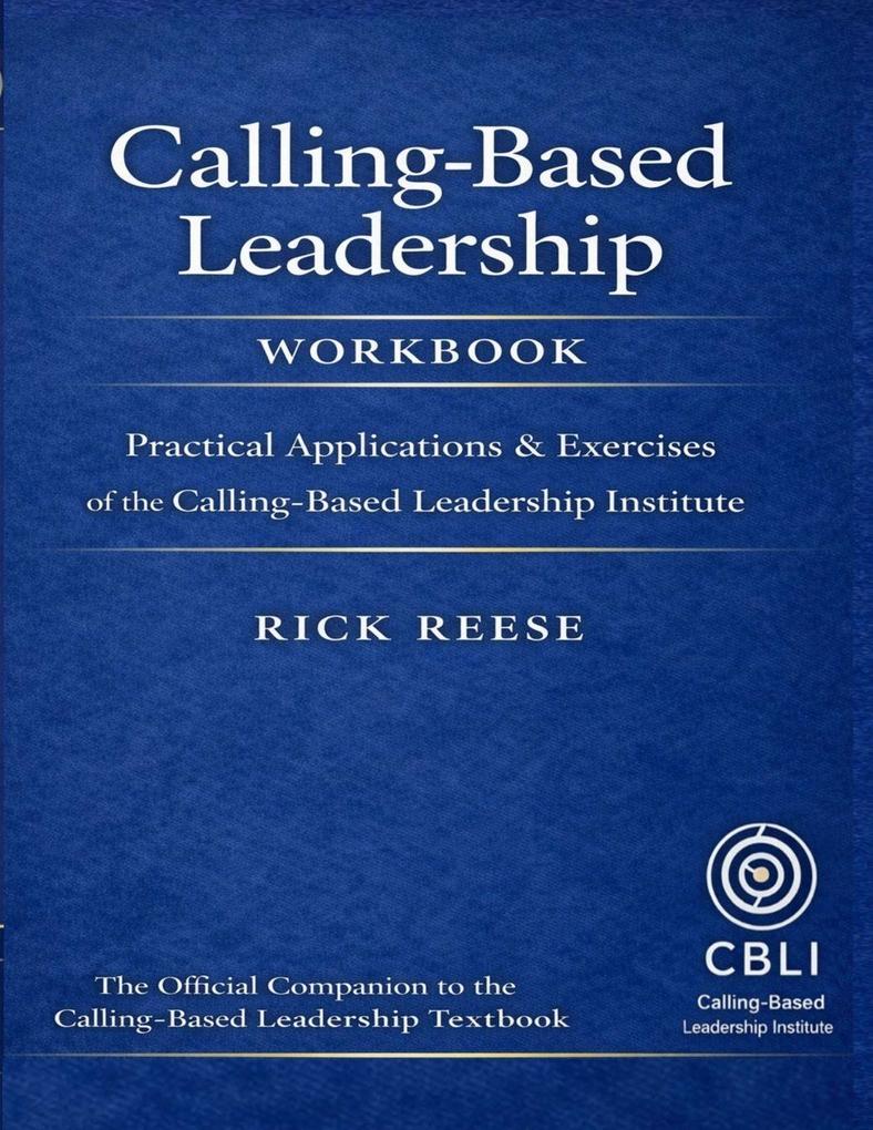 Calling-Based Leadership Workbook
