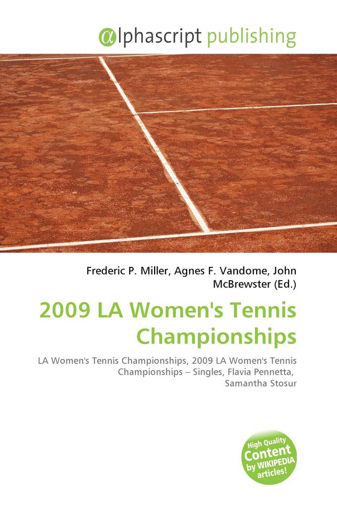 2009 LA Women's Tennis Championships
