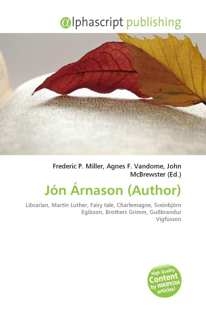 Jón Árnason (Author)