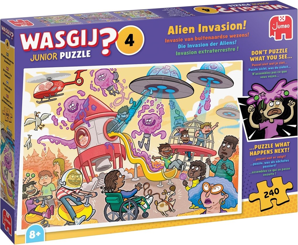 Wasgij Pieces of Evidence - The Last Cruise - Puzzle