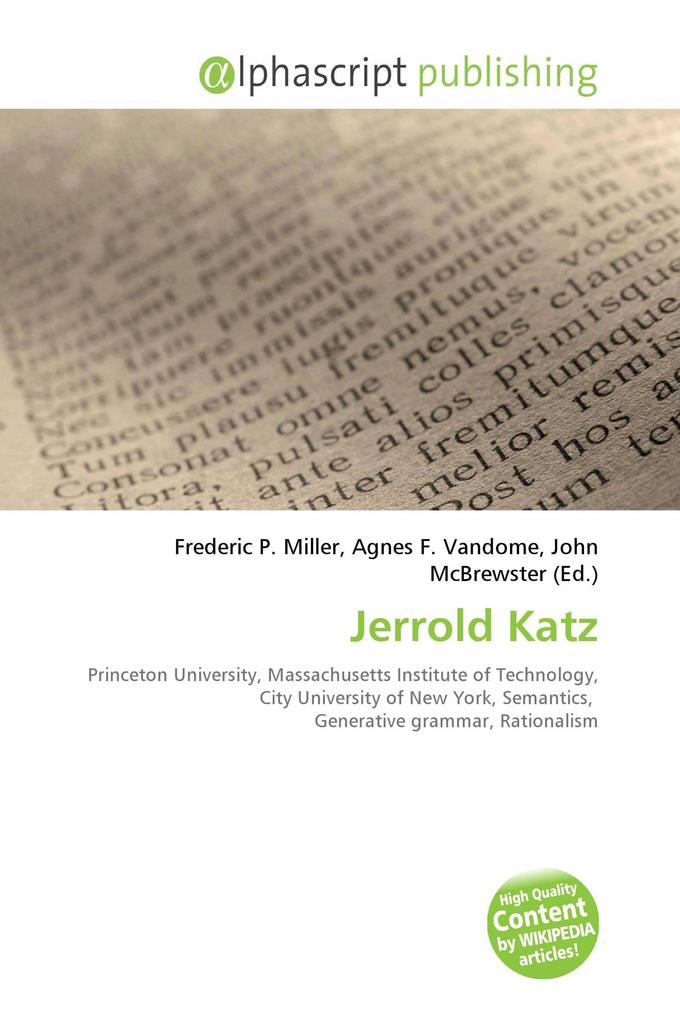 Jerrold Katz