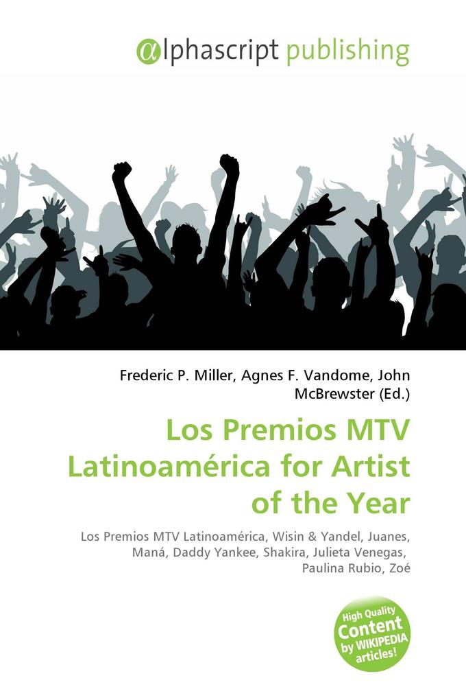 Los Premios MTV Latinoamérica for Artist of the Year
