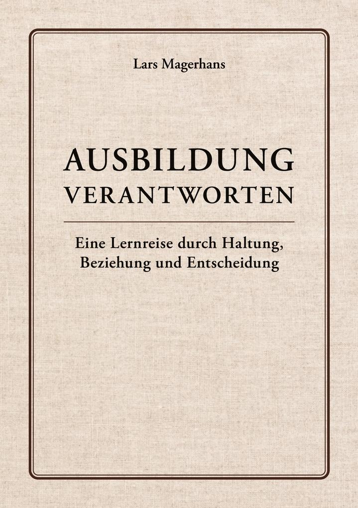 Ausbildung verantworten