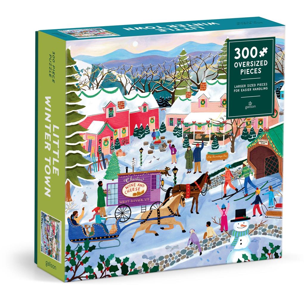 Little Winter Town 300 Piece Puzzle