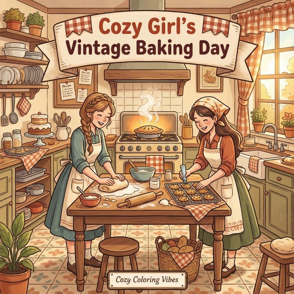 Cozy Girl's Vintage Baking Day
