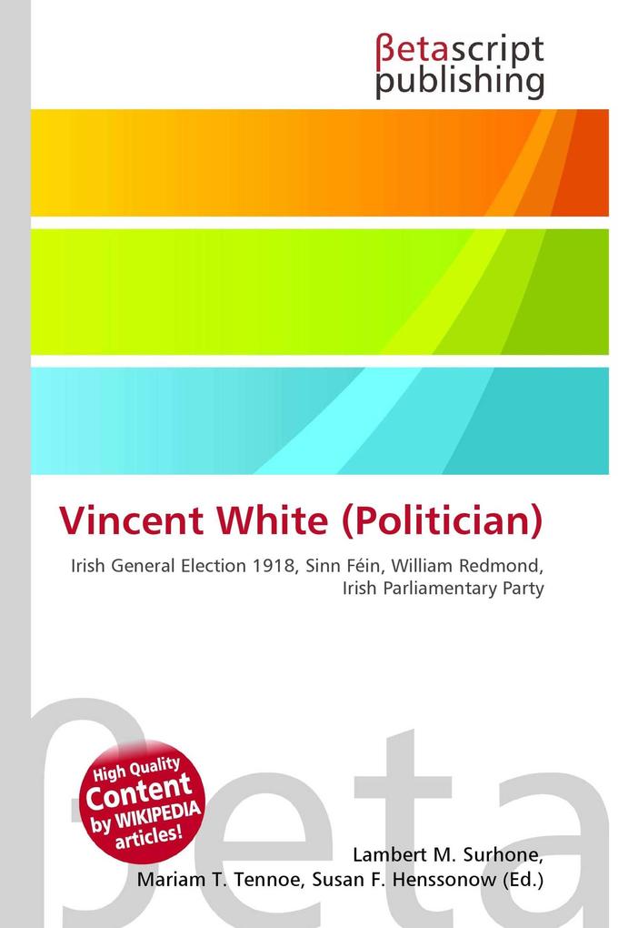 Vincent White (Politician)