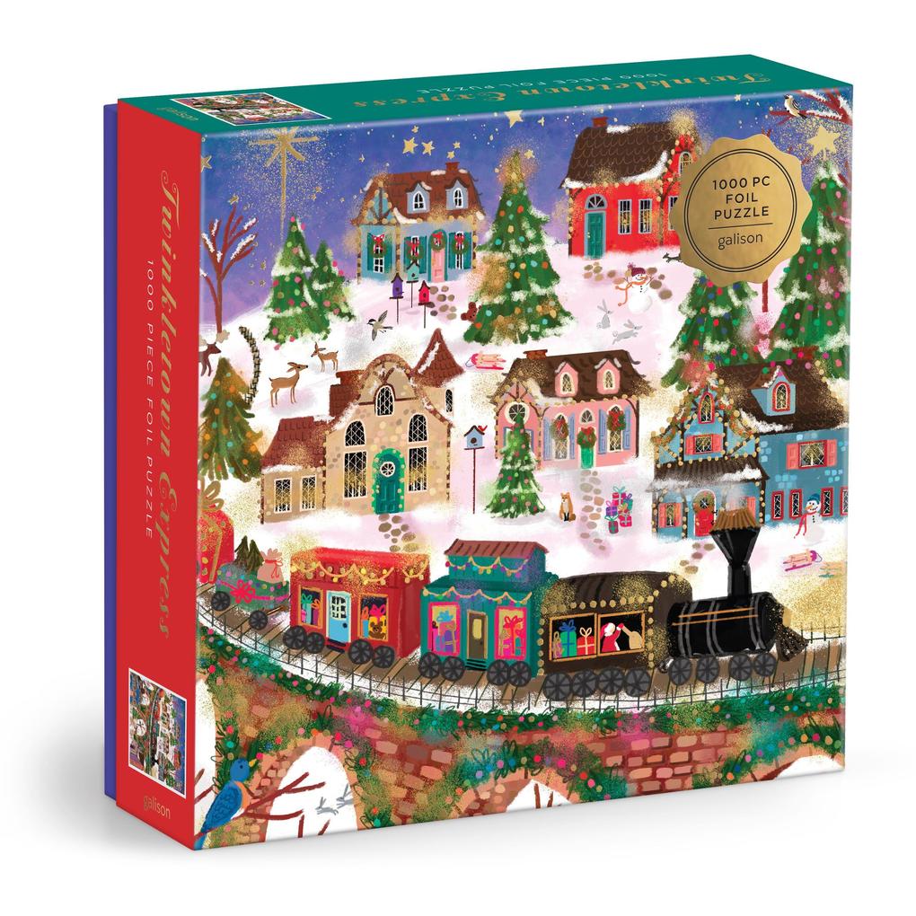 Joy Laforme Twinkletown Express 1000 Piece Foil Puzzle