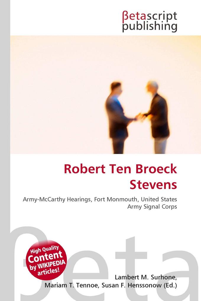 Robert Ten Broeck Stevens