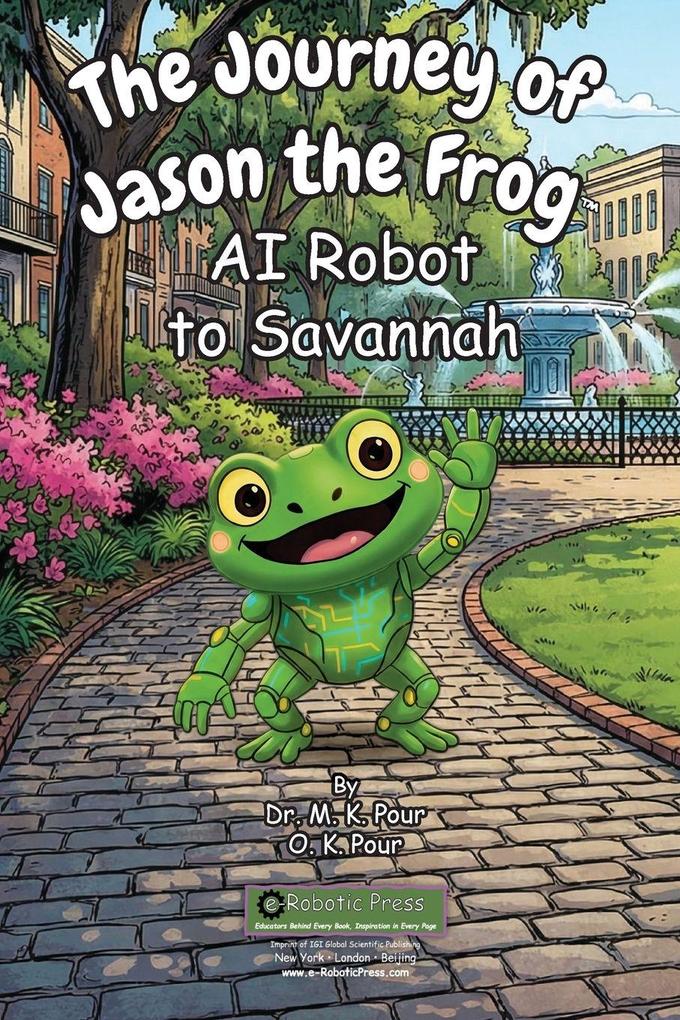 The Journey of Jason the Frog(TM) AI Robot to Savannah