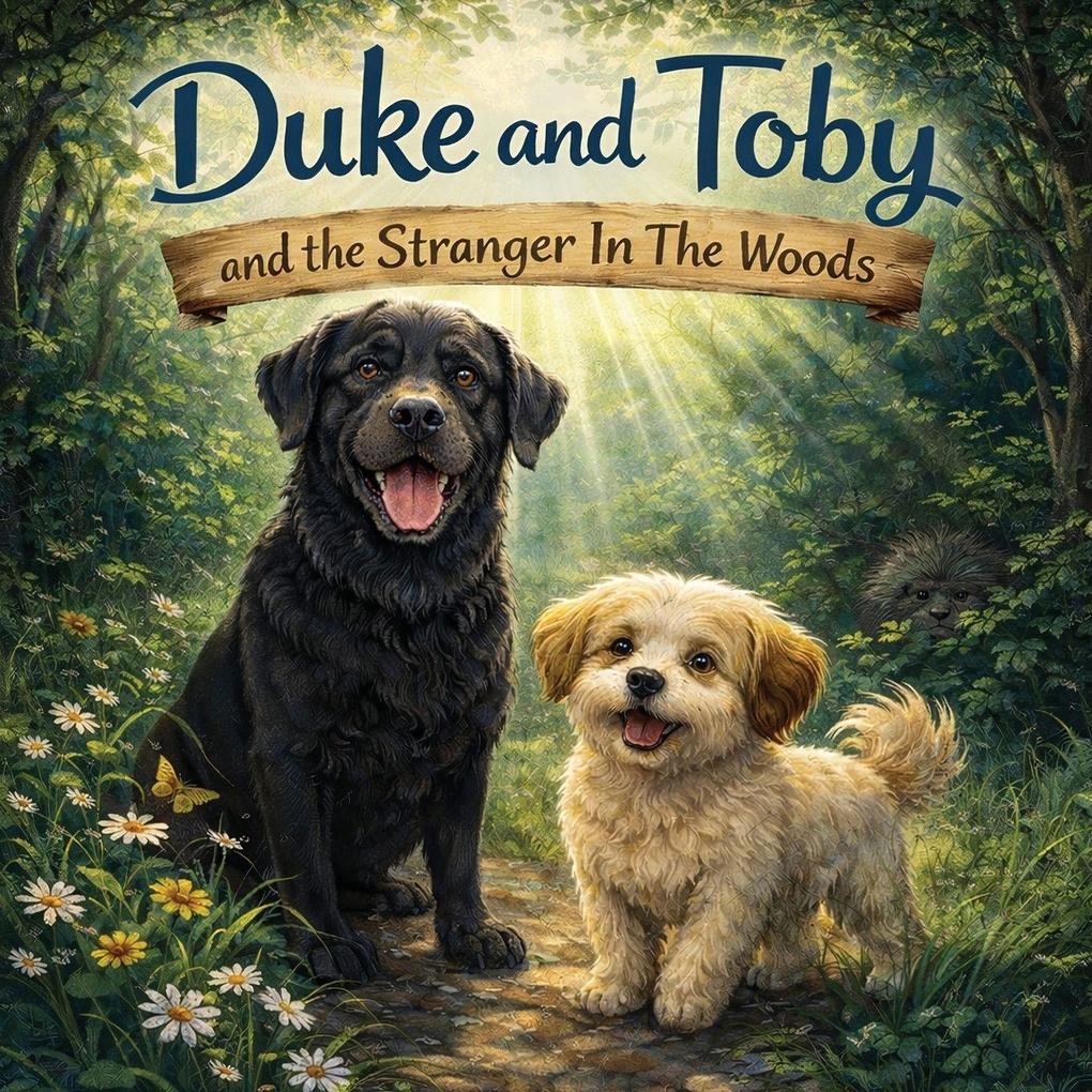 Duke And Toby And The Stranger In The Woods