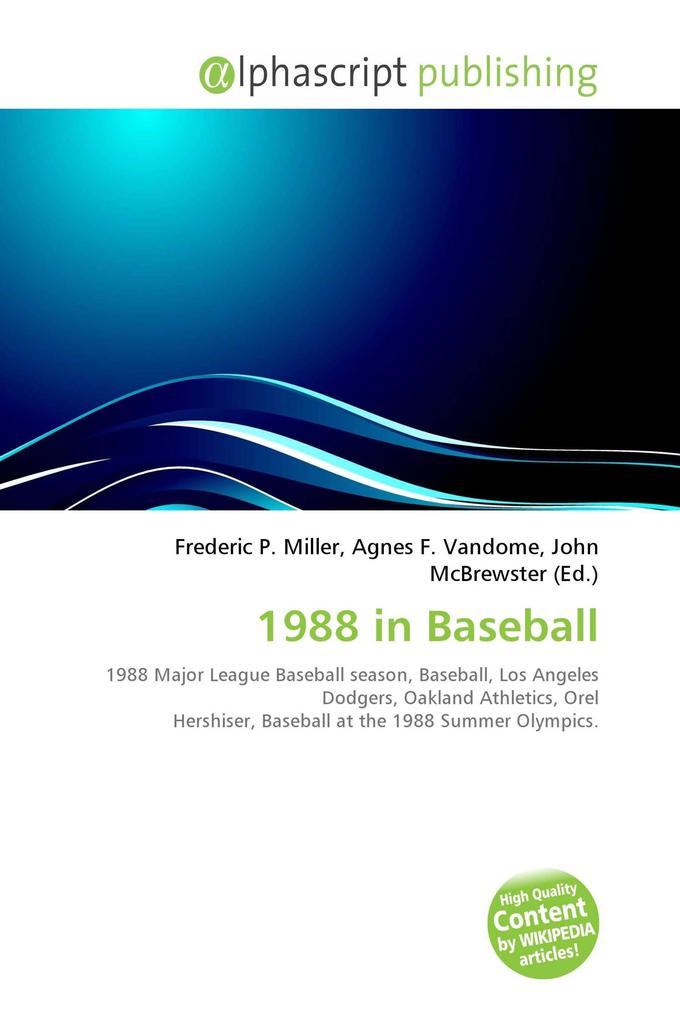 1988 in Baseball