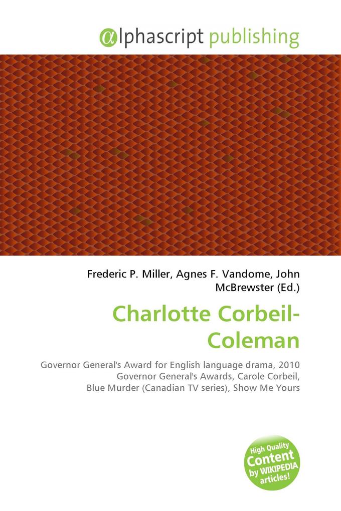 Charlotte Corbeil-Coleman