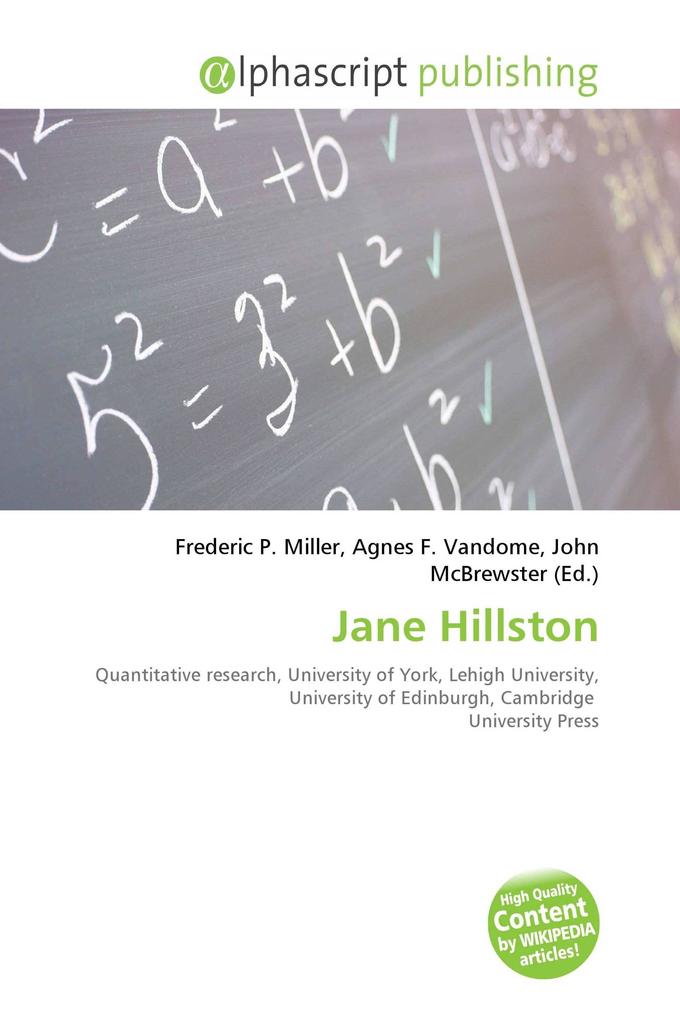 Jane Hillston